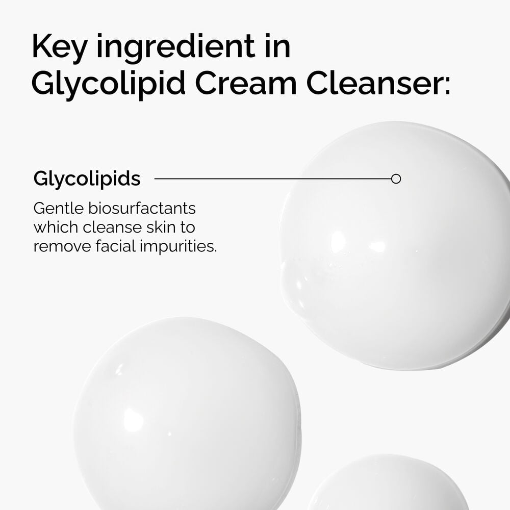 Remove Makeup & Refresh Skin with Glycolipid Cream Cleanser - Image 3