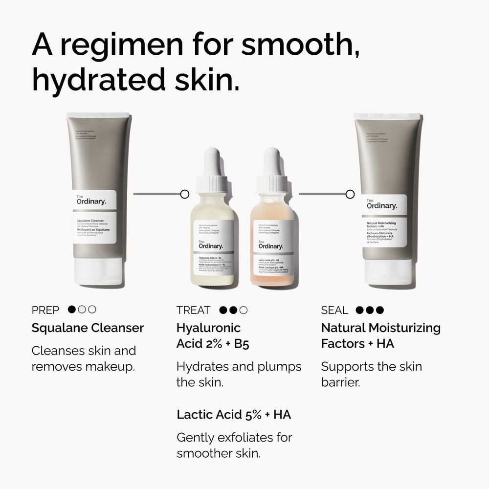 Lactic Acid 5% + HA Mild Exfoliator to Reveal Smoother Skin - Image 5